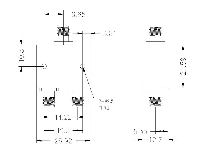 2 WAY POWER DIVIDER
