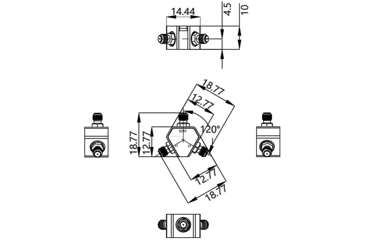 dc-110g power divider